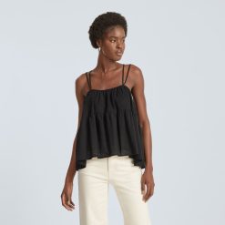Alternative view of The Billow Cami | Black