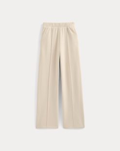 Alternative view of Lightweight Terry Pintuck Sweatpant | Parchment