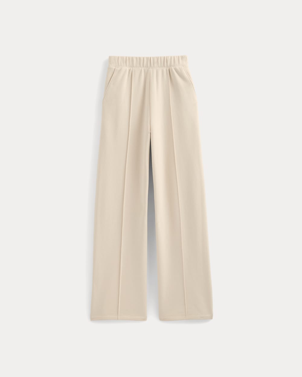 Lightweight Terry Pintuck Sweatpant | Parchment - Image 2