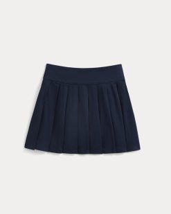 Alternative view of Utility Pleated Mini Skirt | Navy