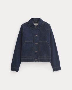 Alternative view of Denim Chore Jacket | Dark Indigo