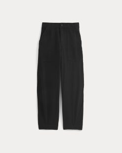 Alternative view of Patch Pocket Ballon Pant in Buttersoft | Black