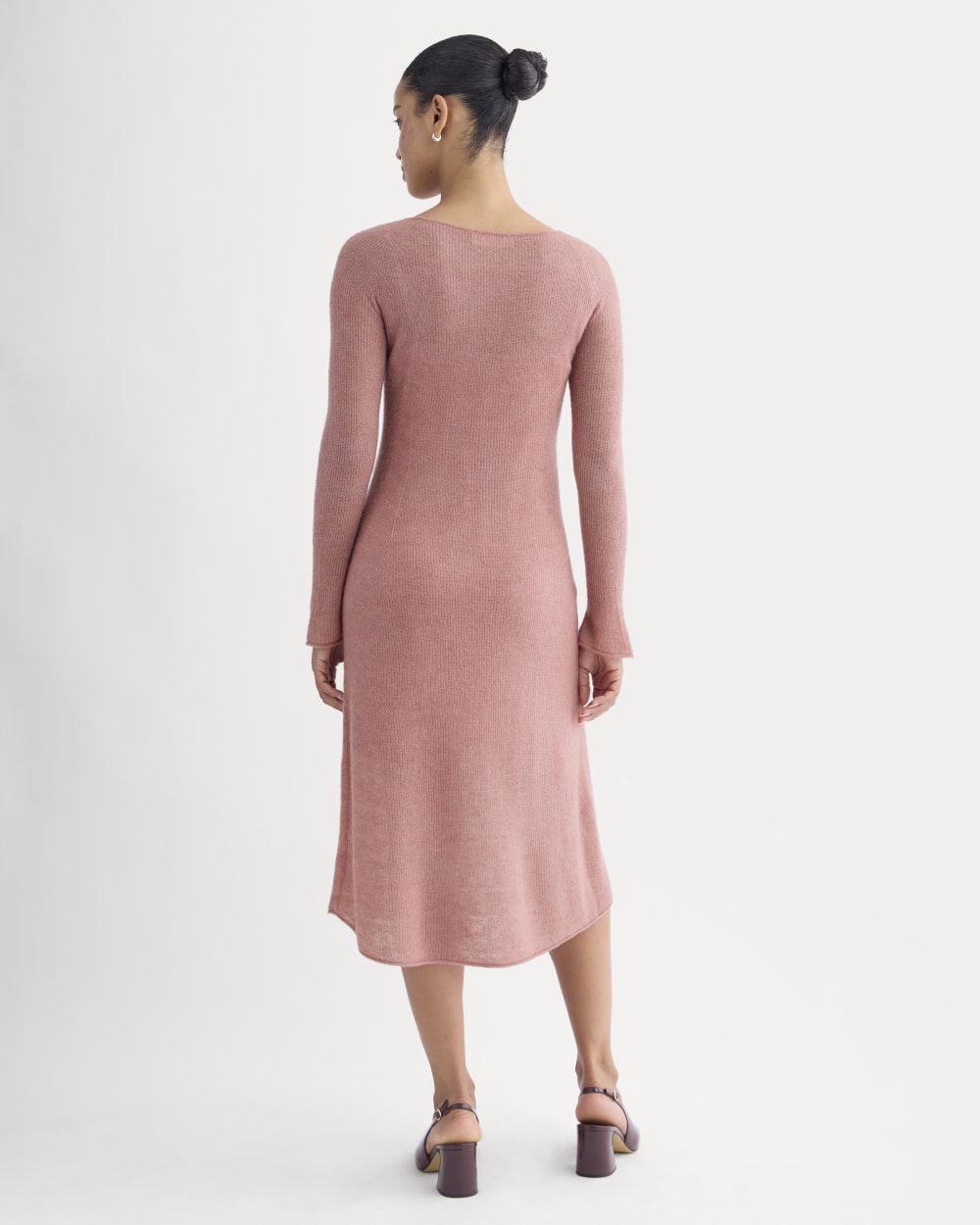 The Air Alpaca™ Sweater Dress | Rose Dust - Image 4