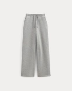 Alternative view of Luxe Fleece Wide-Leg Sweatpant | Vintage Heather Grey