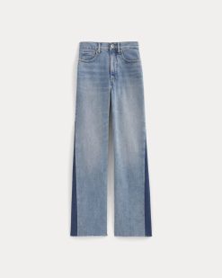 Alternative view of The Way-High® Sailor Jean 2.0 | Washed Indigo | 29.5 Inseam