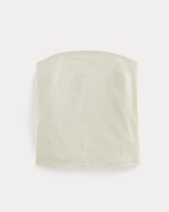 Alternative view of The Seersucker Tube Top | Bone