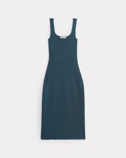 Alternative view of Knit Square-Neck Midi Dress | Reflecting Pond