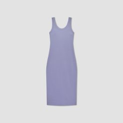 Alternative view of The '90s Rib Dress | Cornflower Blue