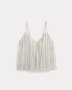 Alternative view of Crinkle Trapeze Tank | Birch
