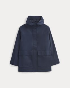 Alternative view of Hooded Field Jacket | Navy