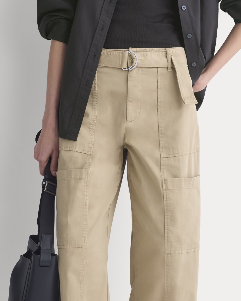 Utility Straight-Leg Cargo Pant | Trench Coat Khaki - Image 4