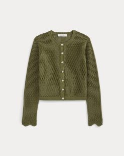 Alternative view of Lace-Knit Cardigan | Mayfly