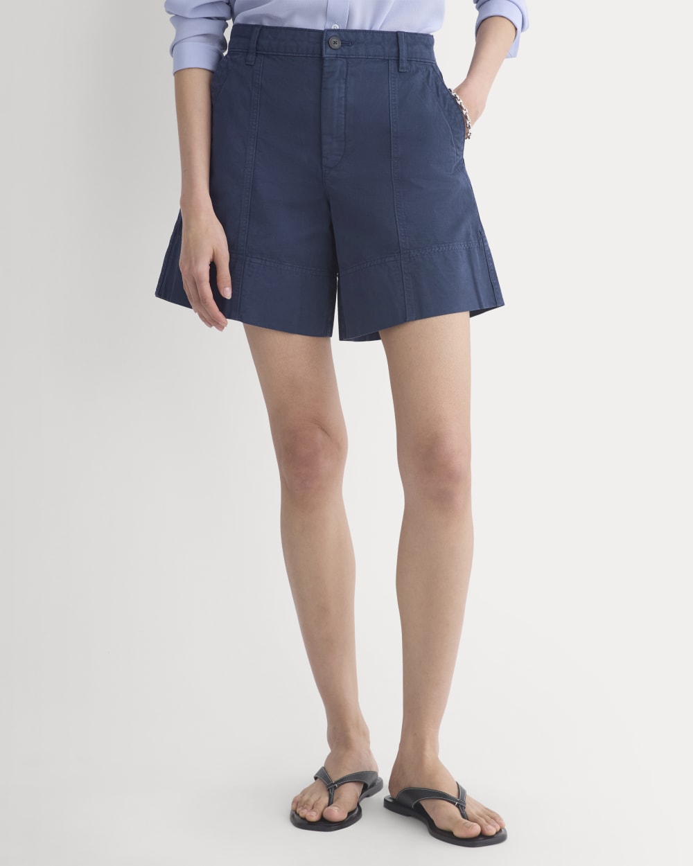 Seamed Everywhere Short | Navy - Image 4