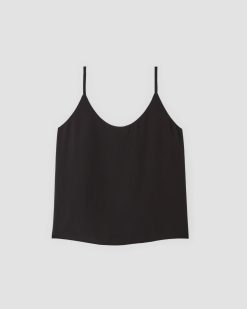 Alternative view of The Slip Cami | Black