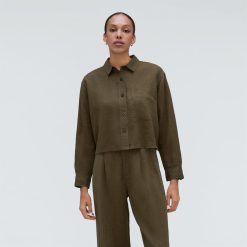 Alternative view of The Linen Way Short Shirt | Beech