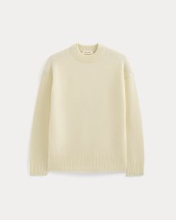 Alternative view of Cashmere Boyfriend Sweater | Snow