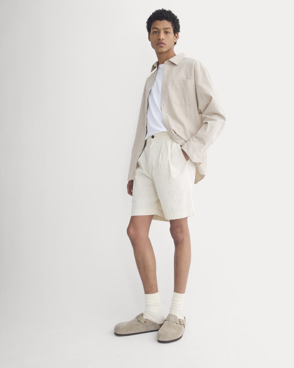 Pleated Easy Short | Birch - Image 5