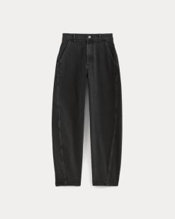 Alternative view of The Way-High® Twist Curve Jean | Washed Black