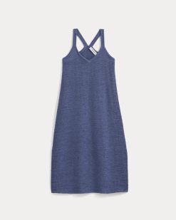 Alternative view of Sweater Racerback Midi Dress | Blue Dusk