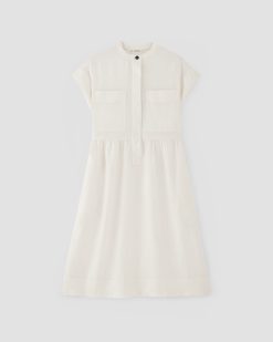 Alternative view of The Craft Dress in Linen | Bone