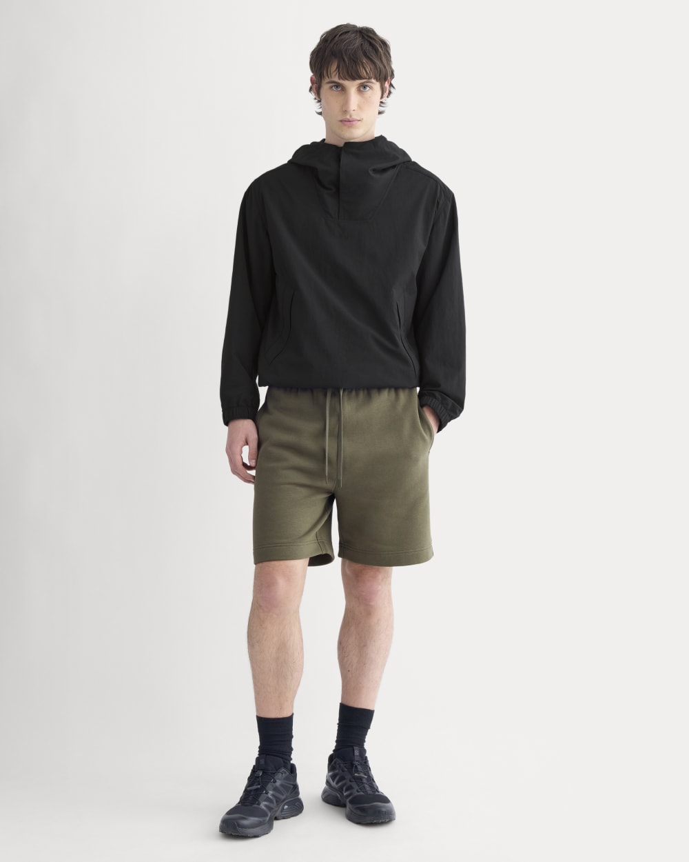 Luxe Fleece Easy Short | Olive Night - Image 4