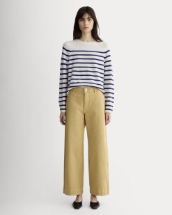 The Utility Wide-Leg Pant | Classic Khaki