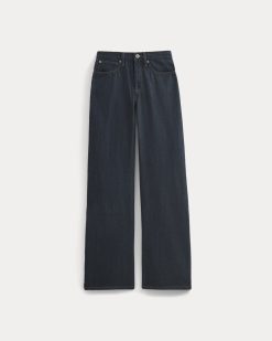 Alternative view of Relaxed Mid-Rise Bootcut Jean | Tungsten Rinse
