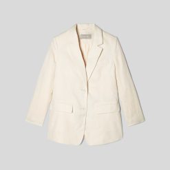 Alternative view of The Oversized Blazer in Linen | Canvas