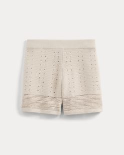 Alternative view of Open-Knit Short in Everyday Cotton | Canvas