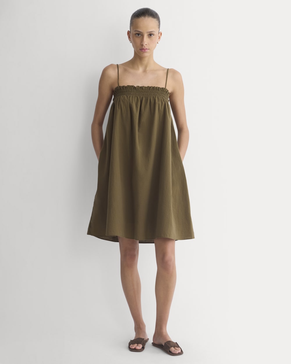 Gauze Smocked Dress | Beech