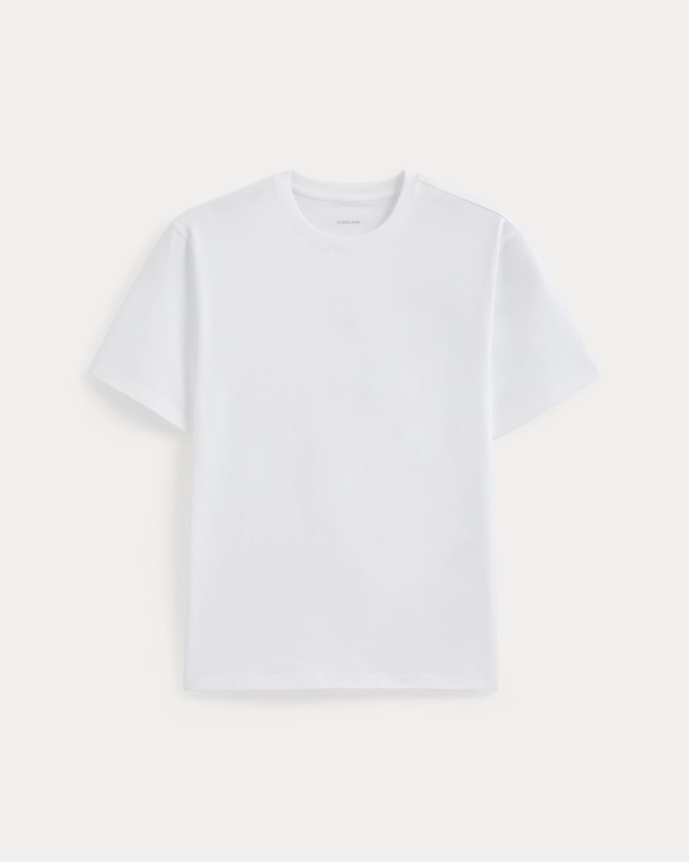 Archive Standard-Fit Cotton Crew | White - Image 2