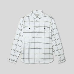 Alternative view of The Heavyweight Overshirt | Uniform | Moss Double Windowpane