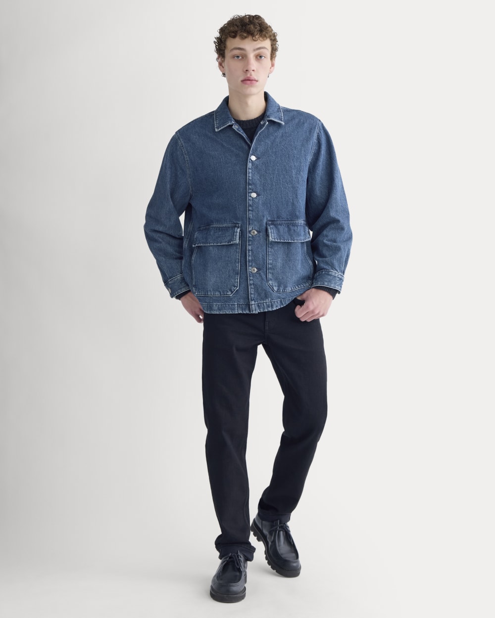 Denim Shacket | Deep Atlantic - Image 6