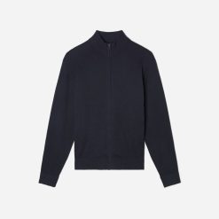 Alternative view of The No-Sweat Full Zip Sweater | New Black