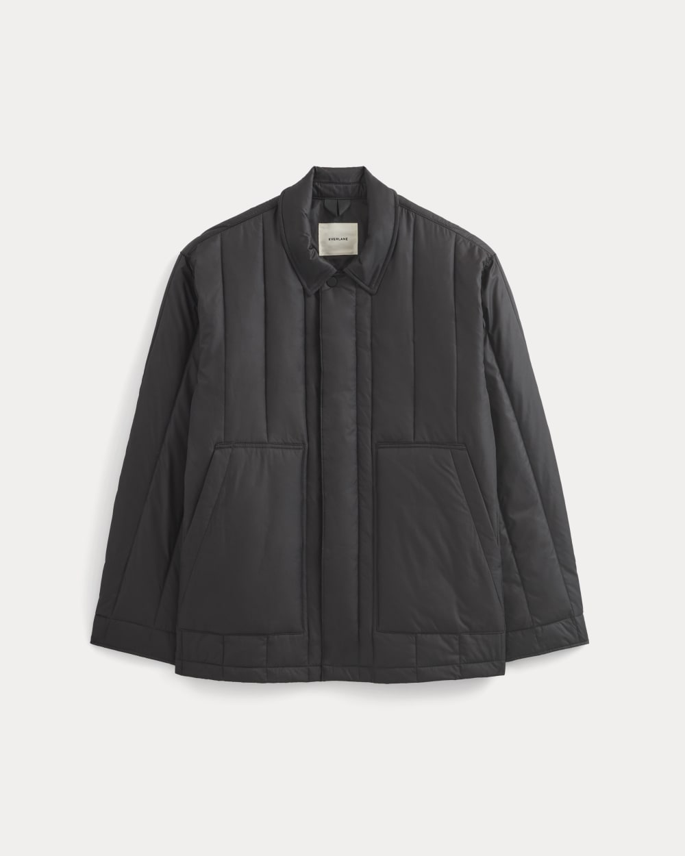 ReNew Vertical-Quilted Jacket | Black - Image 2