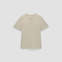Alternative view of The Cotton Slub Henley | Pelican