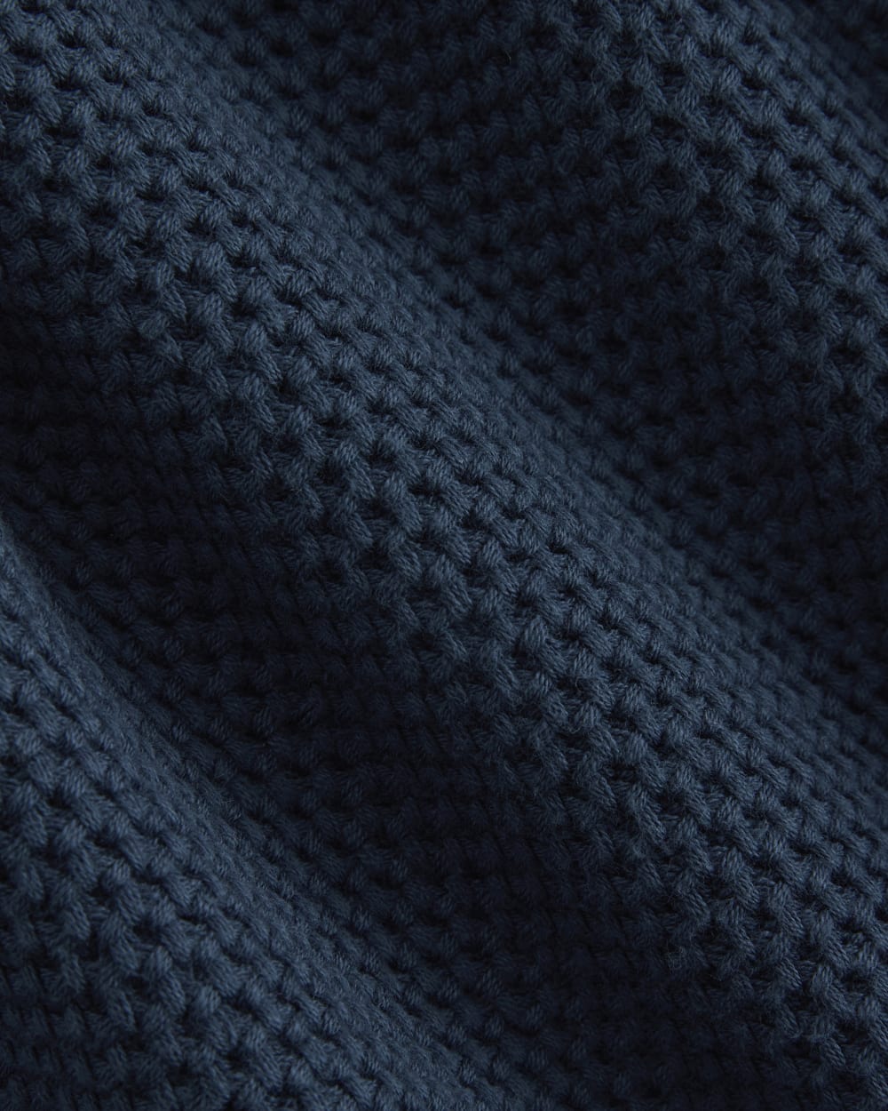 Honeycomb Sweater Jacket | Midnight Navy - Image 7