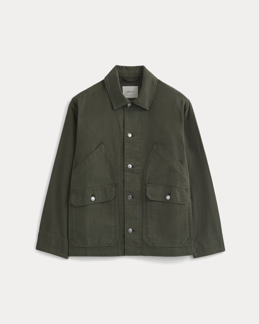 Relaxed Barn Jacket | Olive Night - Image 2