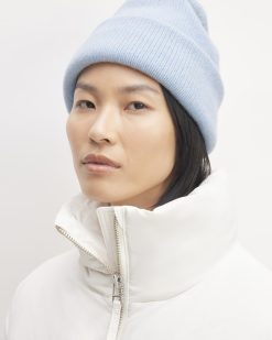 The Good Merino Wool Beanie | Chambray Blue