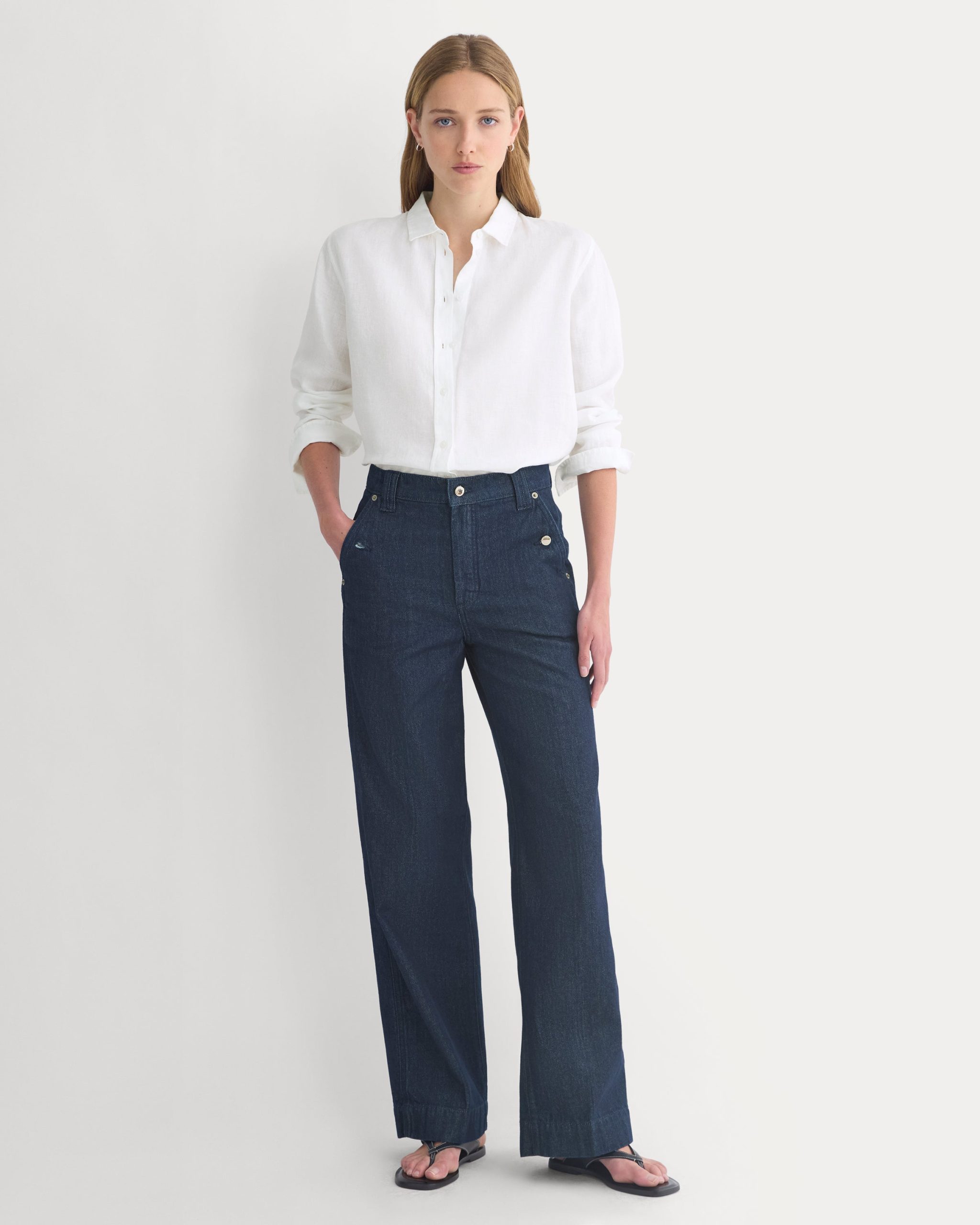 Lightweight Mariner Jean | Tungsten Rinse