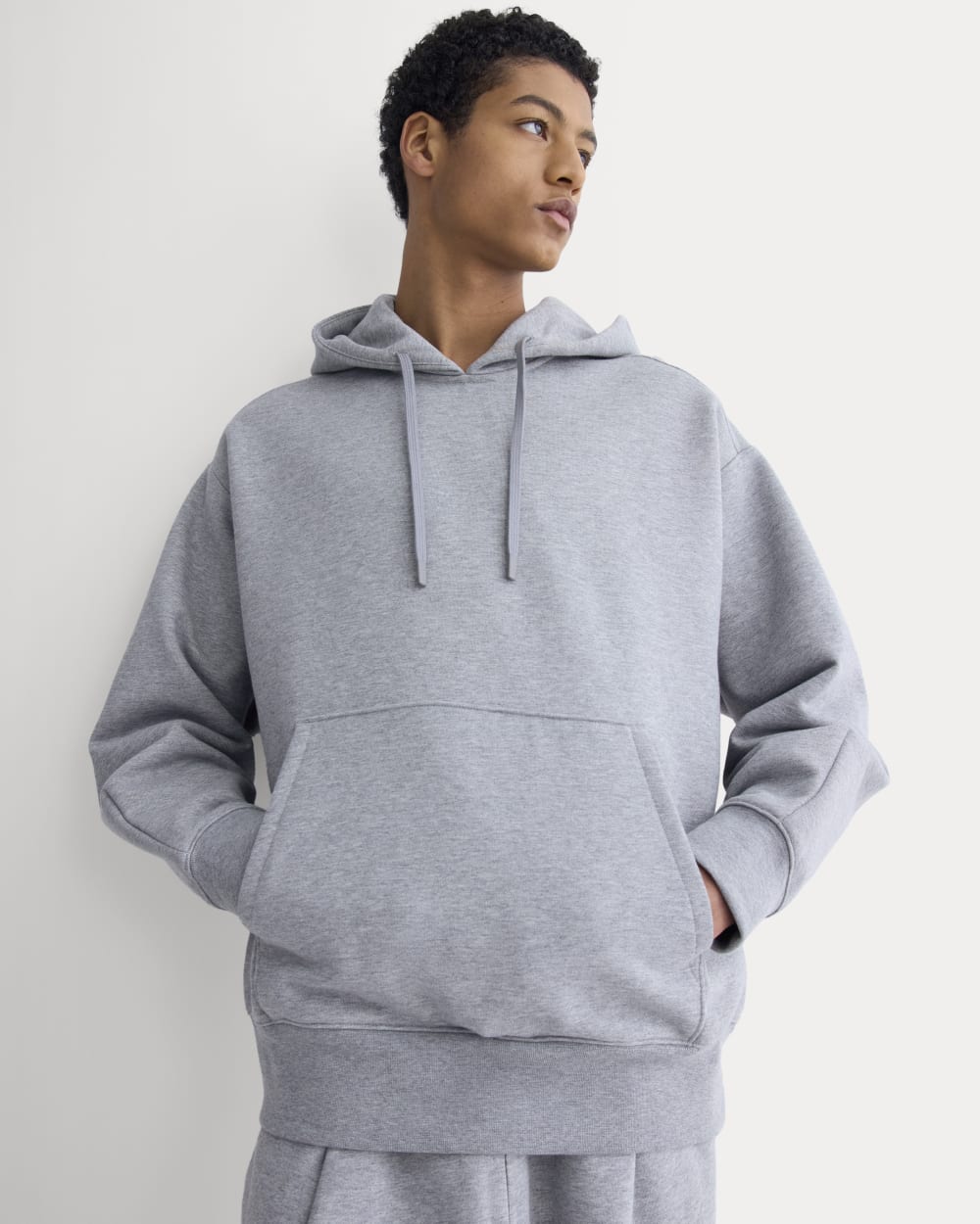 Luxe Fleece Hoodie | Vintage Heather Grey