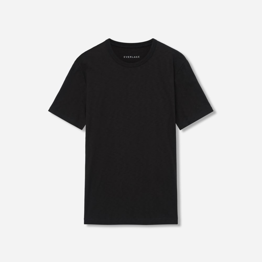 The Cotton Slub Crew | Black - Image 2