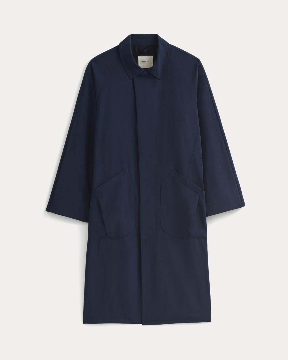 Re:Cycled Nylon Mac Coat | Deep Navy - Image 2