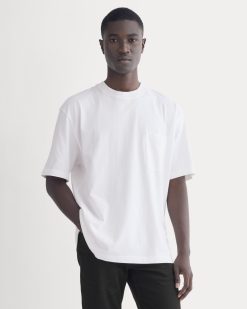 Oversized Midweight Tee | White