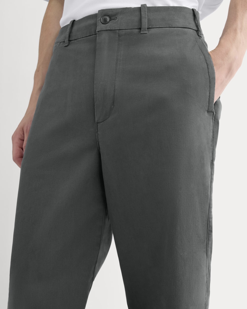 Baggy Chino | Washed Black | 32L - Image 4