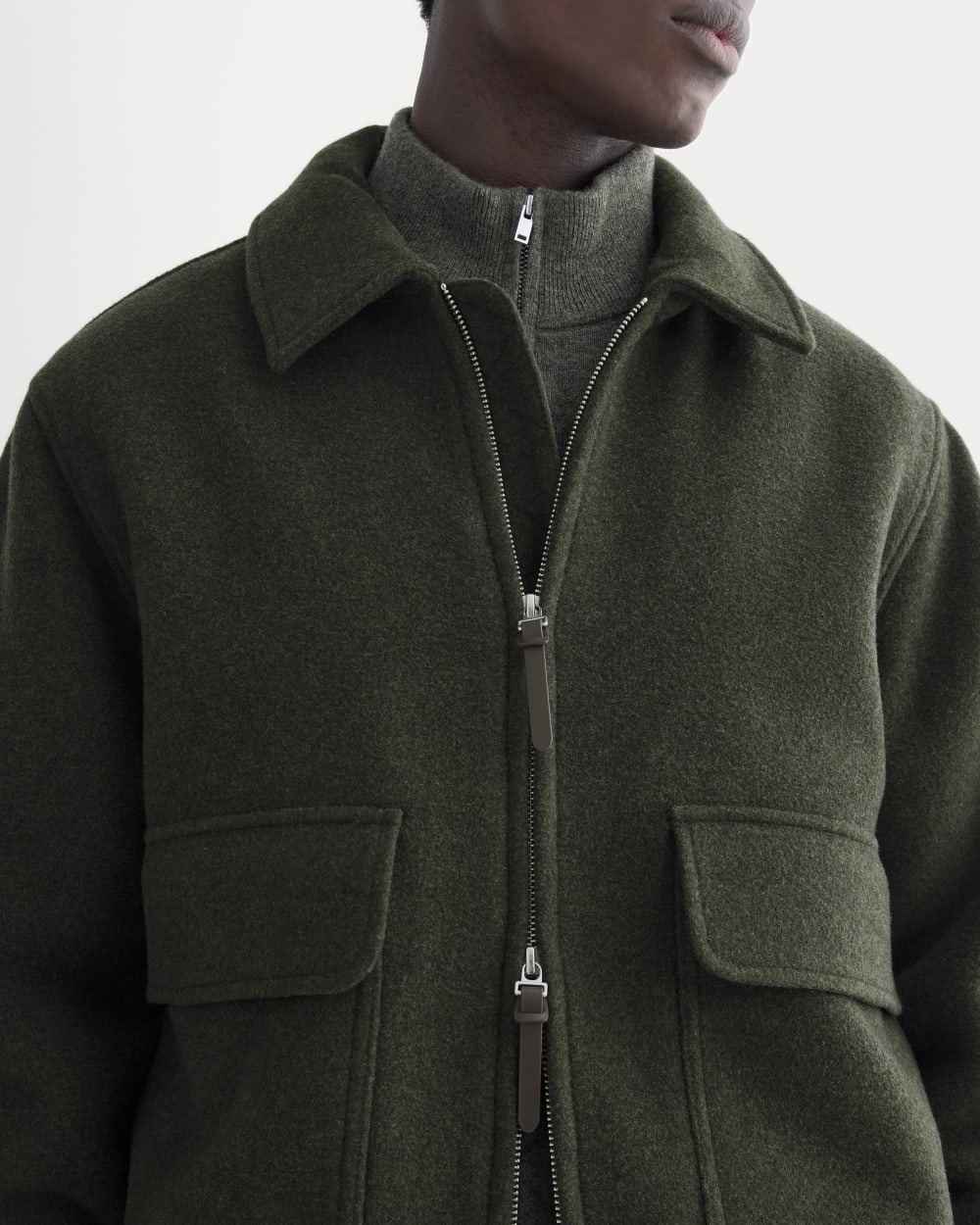 ReWool Flight Jacket | Heather Beech - Image 4
