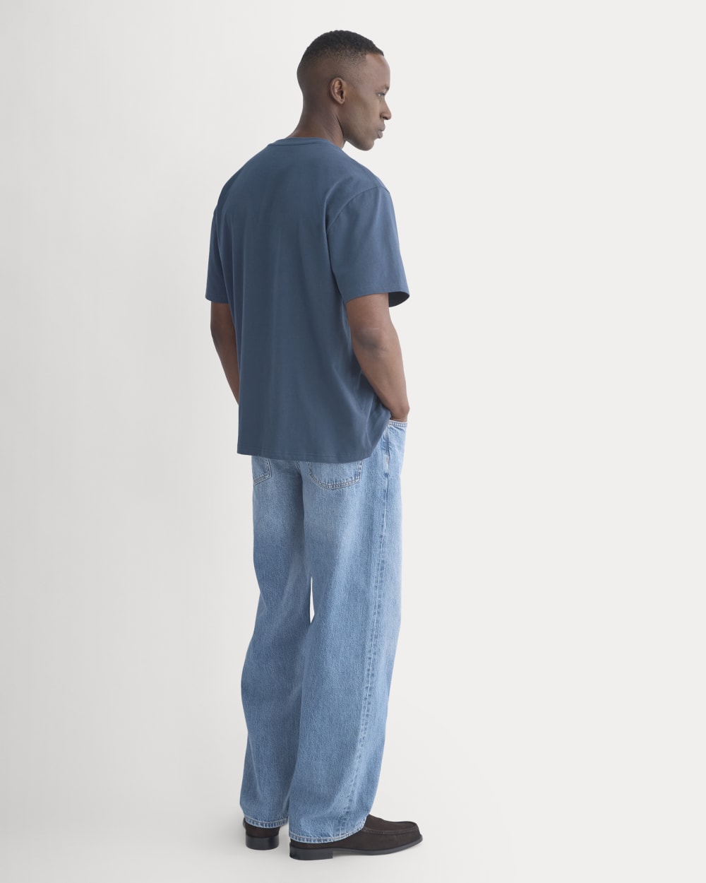 Archive Standard-Fit Cotton Crew | Midnight Navy - Image 5