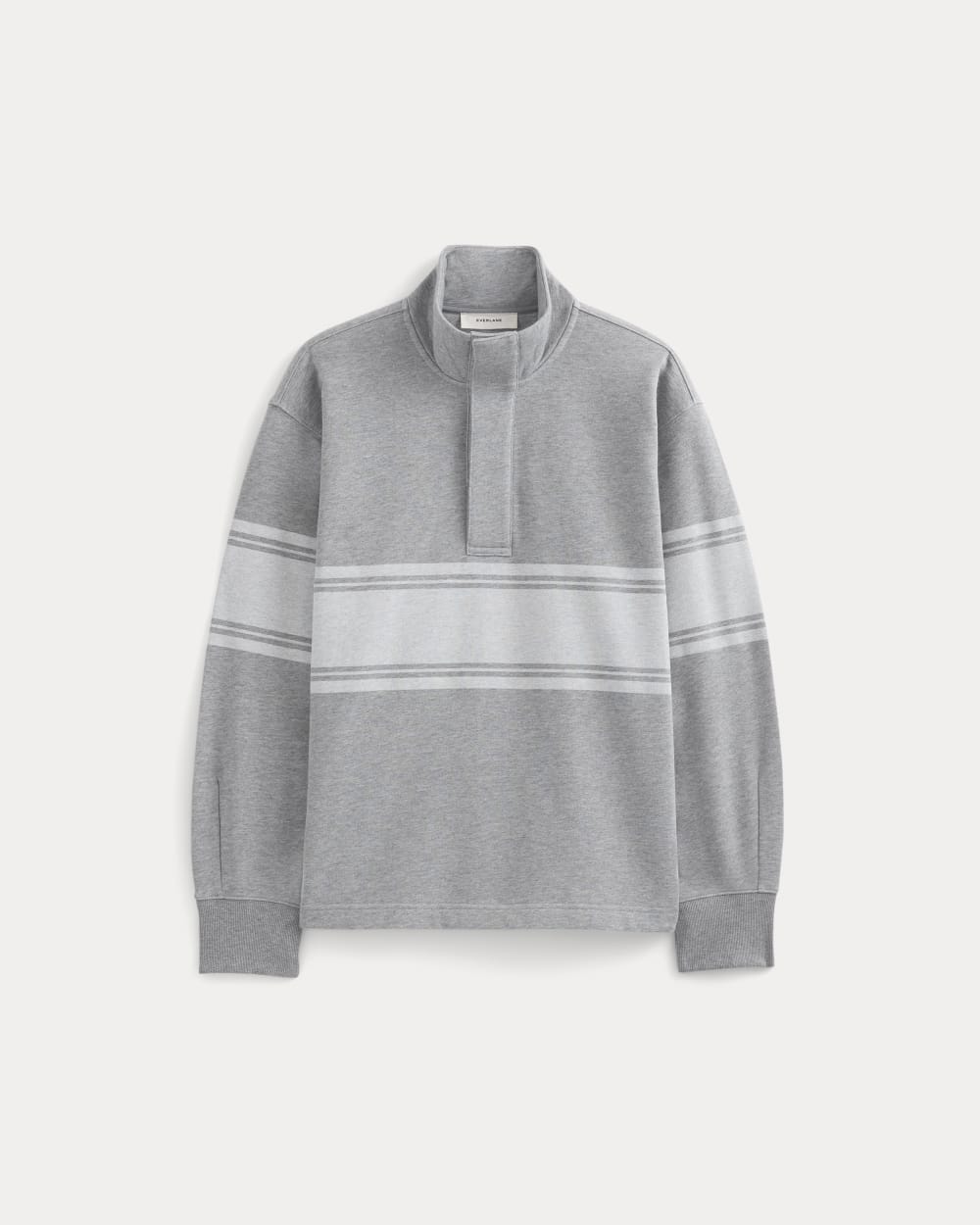 Off-Duty Terry Pullover | Vintage Heather Grey / Bone - Image 2