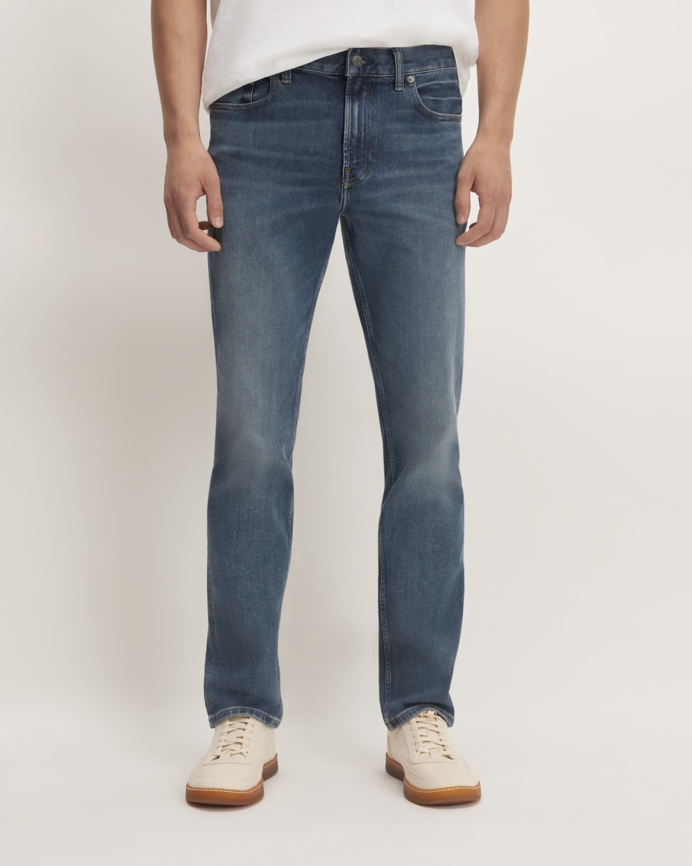 The Slim 4-Way Stretch Organic Jean | Uniform | Vintage Tint - Image 3