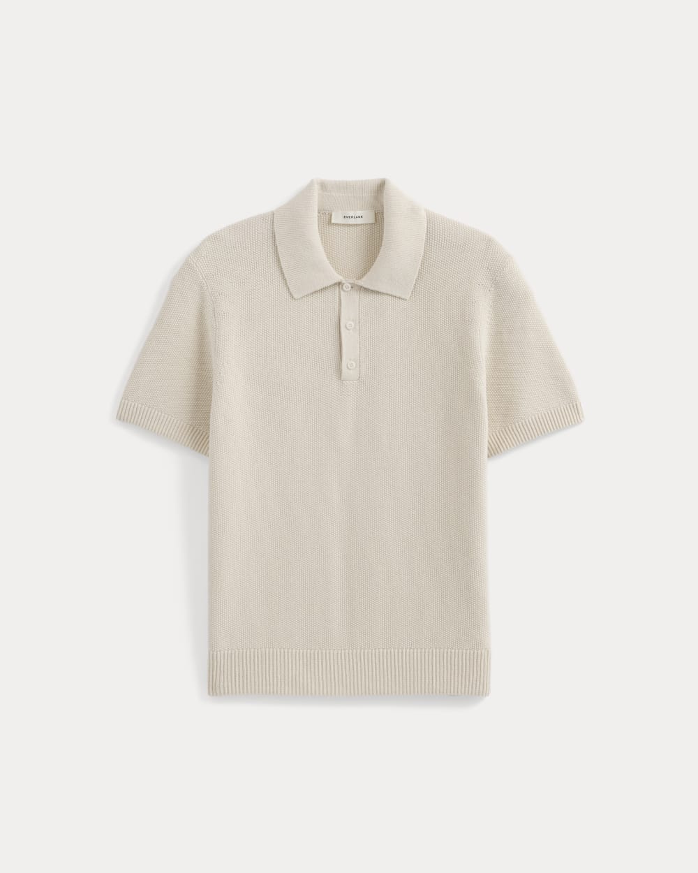Seed Stitch Polo | Birch - Image 2
